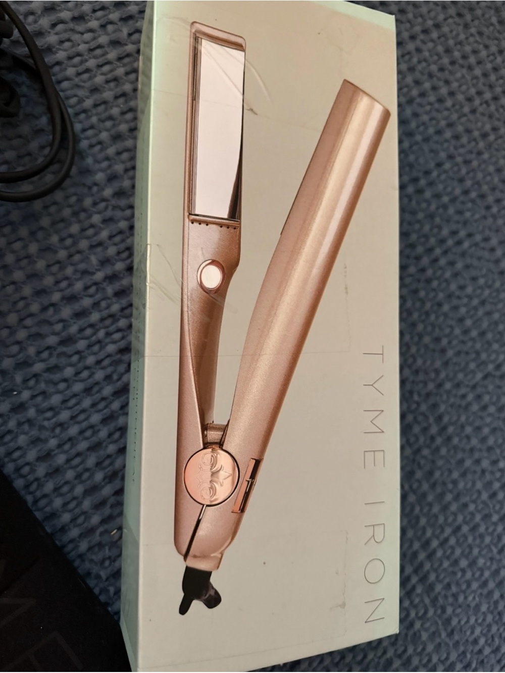 TYME Rose Gold Hair Straightener